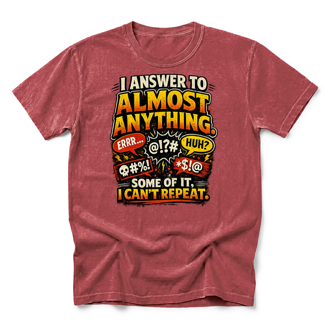 Funny Dad Names T-Shirt