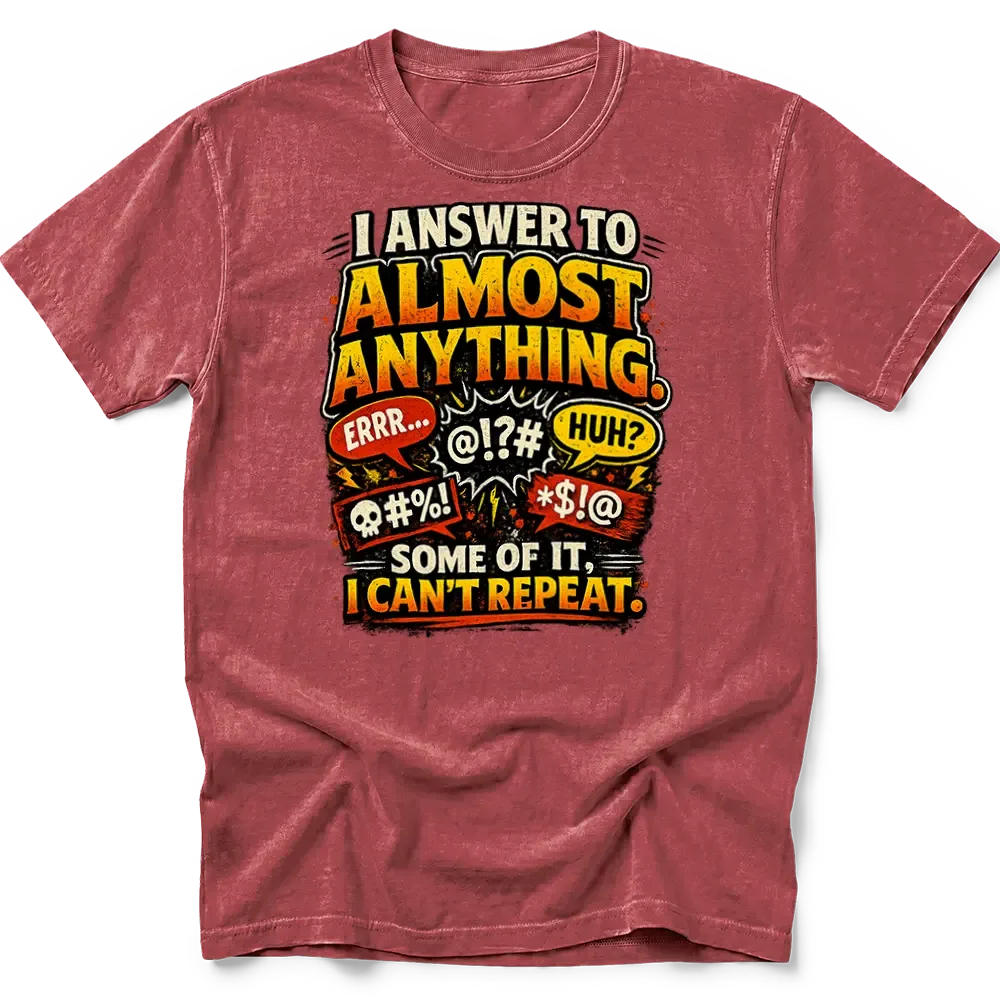 Funny Dad Names T-Shirt